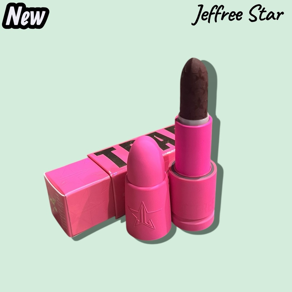 New Jeffree Star Cosmetics Velvet Trap Lipstick – Communion Wine (Full Size 4g)